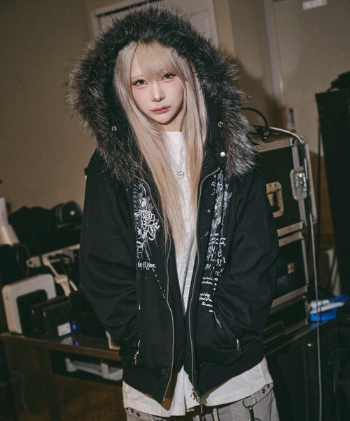 GALFY（ガルフィー） パーカー 「GALFY」ギラツキFUR PK 