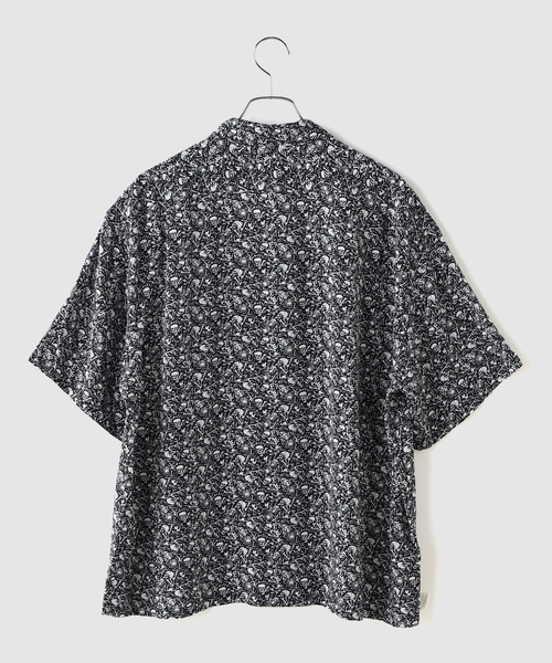 シャツ 半袖 TOWNCRAFT / タウンクラフト Printed Loop Collar SS Shirt メンズ | TOWNCRAFT | 03