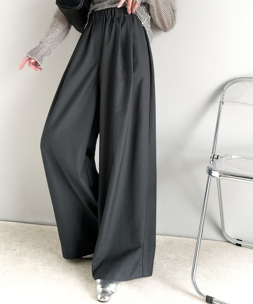 「classicalelf」 スラックス X-LARGE アイボリー レディース_画像8