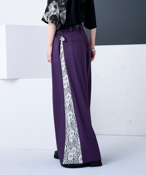「Ellno Loset」 パンツ SMALL ブラック メンズ_画像6