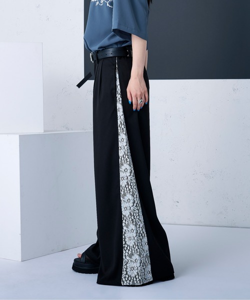 「Ellno Loset」 パンツ SMALL ブラック メンズ_画像7