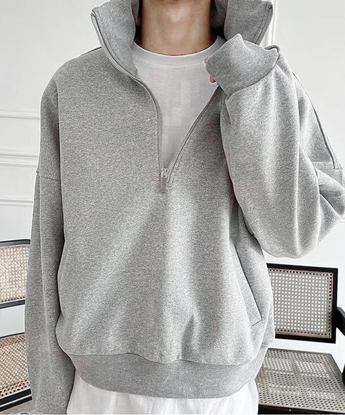 「JOHNNY WOLF」 長袖Tシャツ M グレー メンズ_画像4