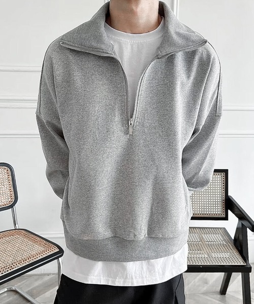 「JOHNNY WOLF」 長袖Tシャツ M グレー メンズ_画像5