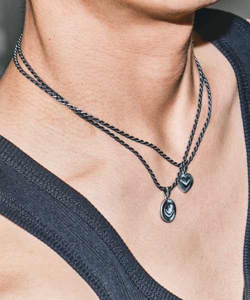 ネックレス HEART NECKLESS メンズの画像