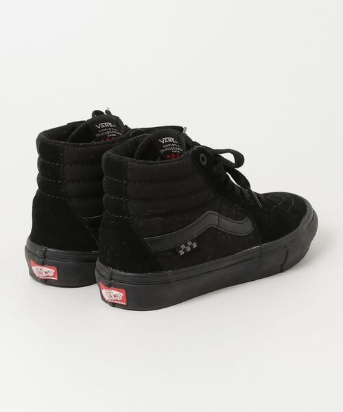 「VANS」 ハイカットスニーカー 25.5cm ブラック メンズ_画像2