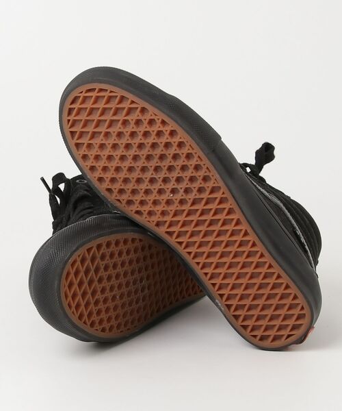 「VANS」 ハイカットスニーカー 25.5cm ブラック メンズ_画像3