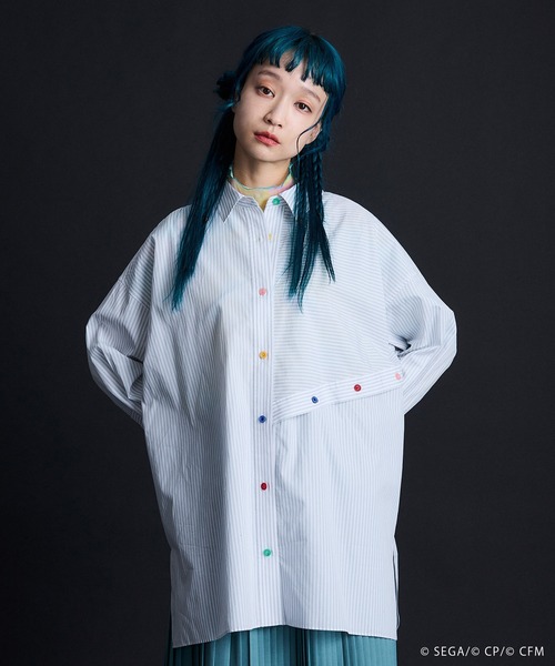 「PUBLIC TOKYO」 長袖シャツ FREE グレー レディース_画像10