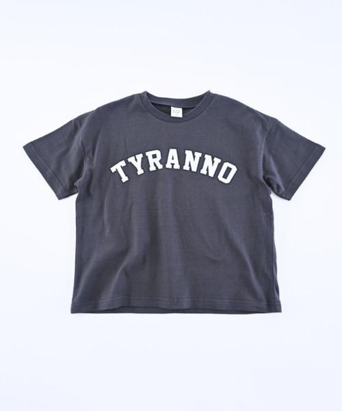「nicohrat」 「KIDS」半袖Tシャツ 120cm チャコールグレー キッズ_画像7