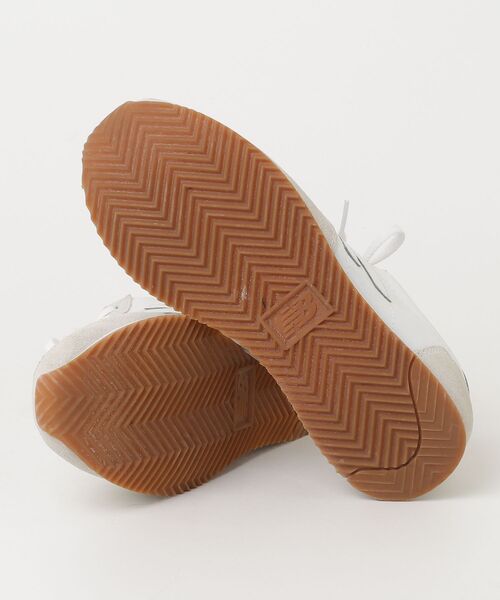 「New Balance」 ローカットスニーカー 24cm ベージュ レディース_画像3
