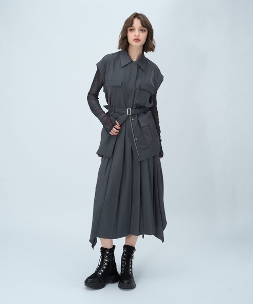HARE エリイソザイステンコート ファッション レディース ジャケット 