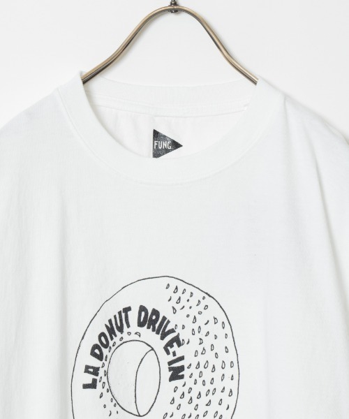 「FUNG」 半袖Tシャツ M ホワイト レディース_画像3