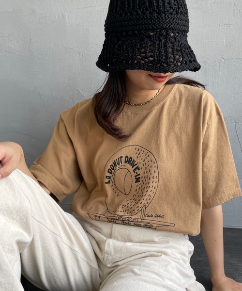 「FUNG」 半袖Tシャツ M ホワイト レディース_画像8