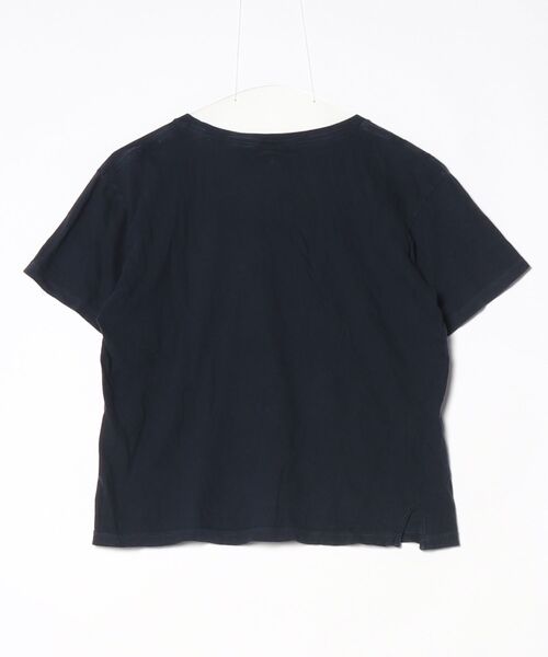 「FilMelange」 半袖Tシャツ - ネイビー レディース_画像2