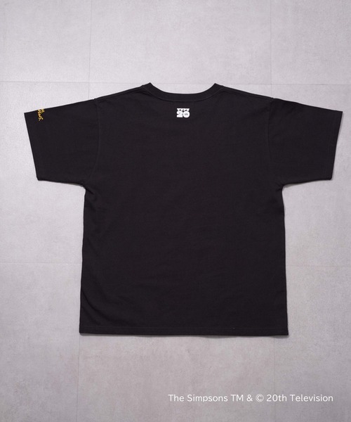 「The Simpsons」 「KIDS」半袖Tシャツ 140 ブラック キッズ_画像5