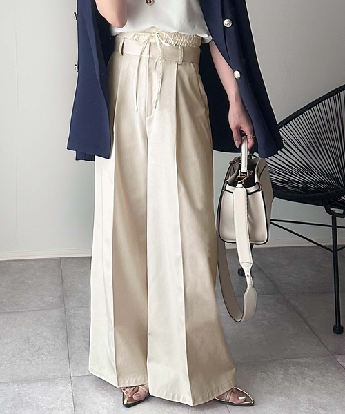 「classicalelf」 スラックス X-LARGE ベージュ レディース_画像9