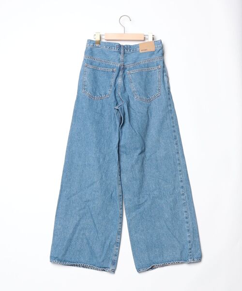 「NEEDBY heritage」 デニムパンツ 24 ブルー レディース_画像2