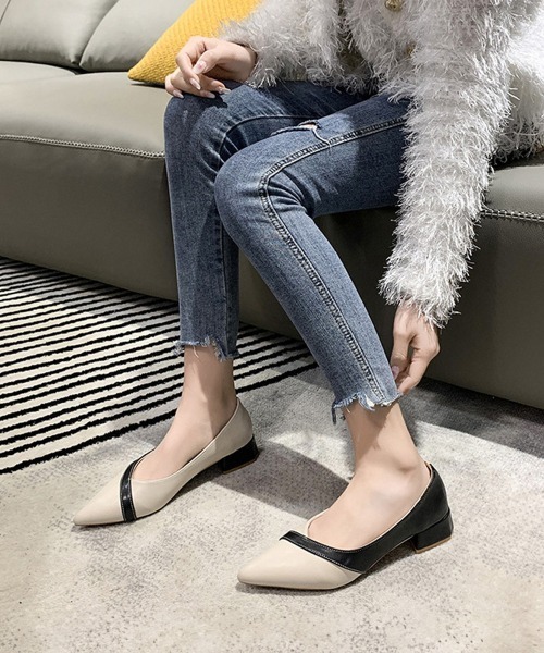 「Miniministore」 パンプス 23.5cm ブラック レディース_画像5
