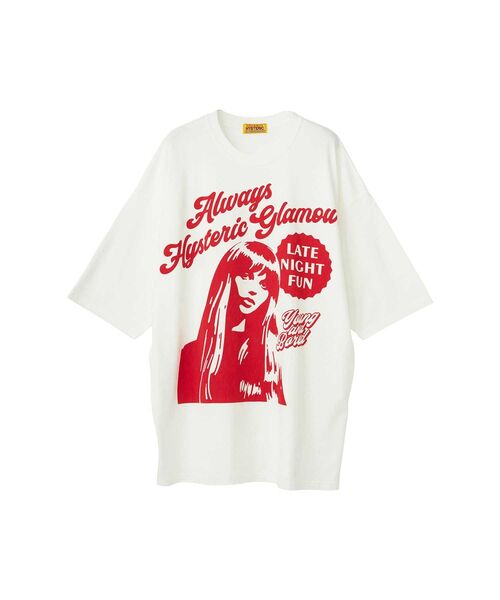 HYSTERIC GLAMOUR（ヒステリックグラマー） Tシャツワンピース FREE