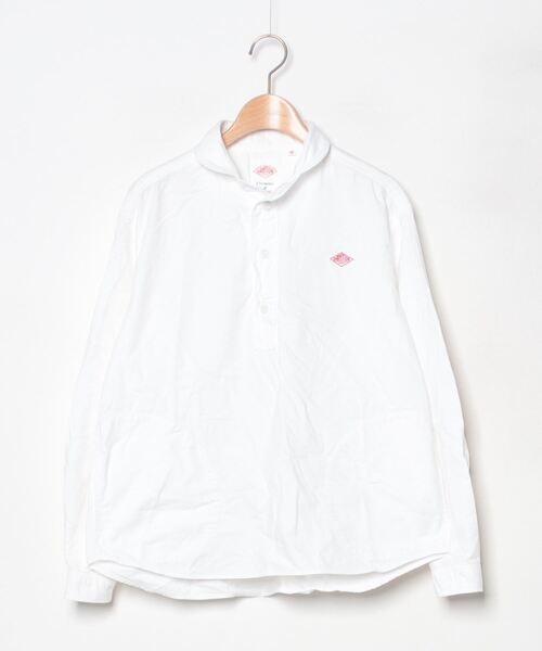 Danton（ダントン） 長袖シャツ 36 ホワイト レディース : ZOZOTOWN
