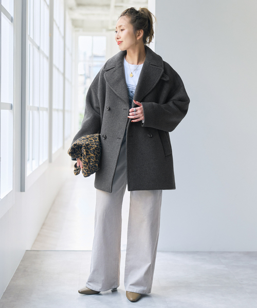 Spick＆Span（スピック アンド スパン） ピーコート pコート 「新色