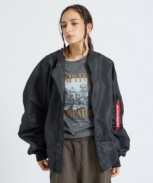美品 ALPHA INDUSTRIES N-2B フライトジャケット ブルゾンL Alpha Industries（アルファ・インダストリーズ） ブルゾン アウター