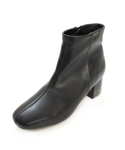 AmiAmi（アミアミ） ブーツ 内側ボアスクエアトゥショートブーツ