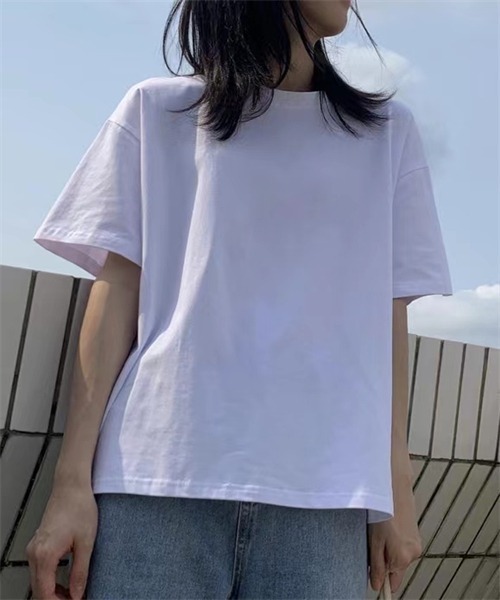 カットソー(半袖/袖なし) tidy garden top 楽天市場】Tシャツ 半袖 モックネック トップス レディース カットソー
