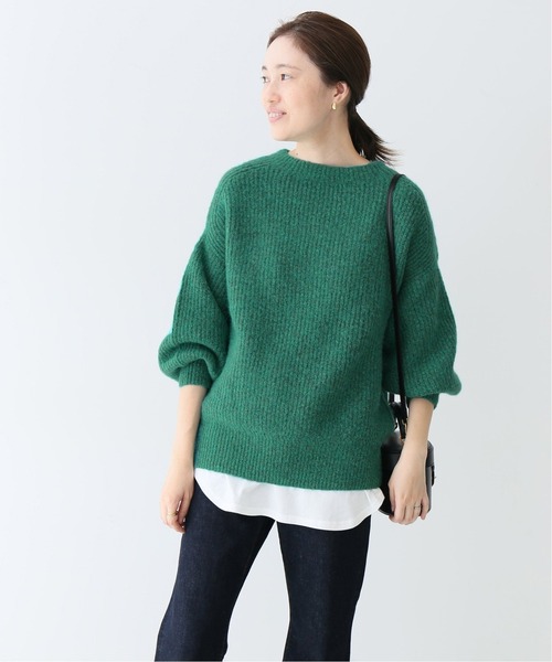 SLOBE IENA（スローブイエナ） ニット TAYLOR 畦ニットプルオーバー