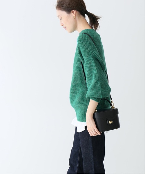 SLOBE IENA（スローブイエナ） ニット TAYLOR 畦ニットプルオーバー