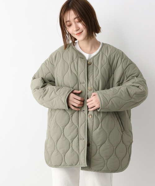 A part by（アパートバイ） アウター Nyキルティングジャケット 264991