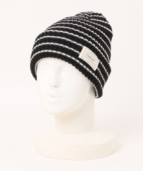 and it_（アンドイット） ニット帽 ニットキャップ リブ編みニット帽