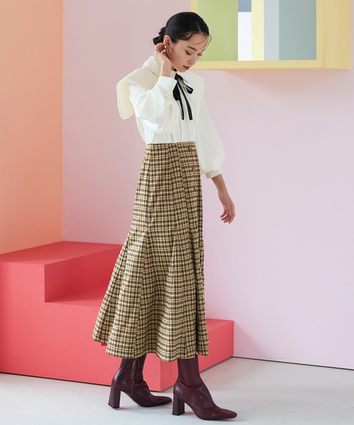 RUIRUE BOUTIQUE（ルイルエブティック） ワンピース ビッグカラー