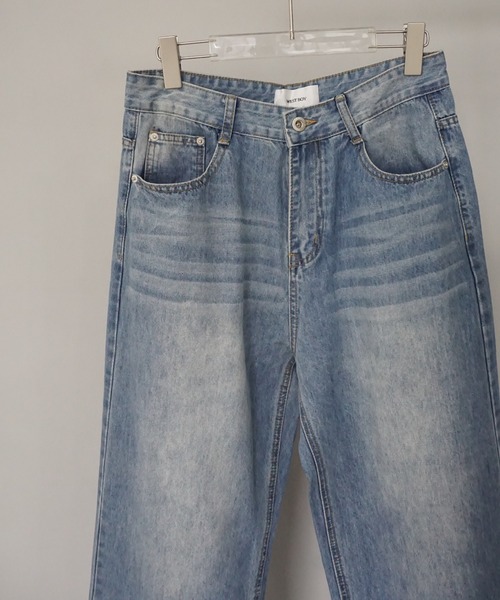 USA製polo jeansバギーデニム フェード加工 USA製polo jeansバギーデニム フェード加工