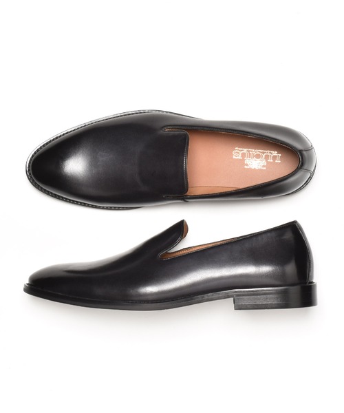 LUCIUS（ルシウス） ビジネスシューズ プレーントゥ スリッポン ドレス