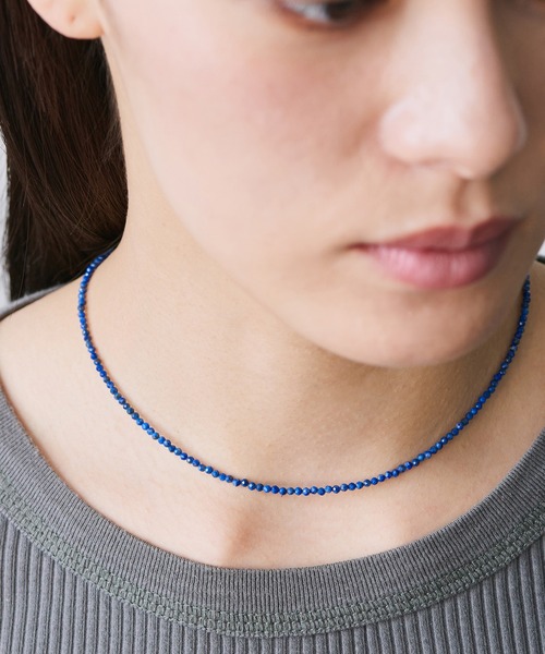 les bonbon（ルボンボン） ネックレス 「les bon bon」lapis choker