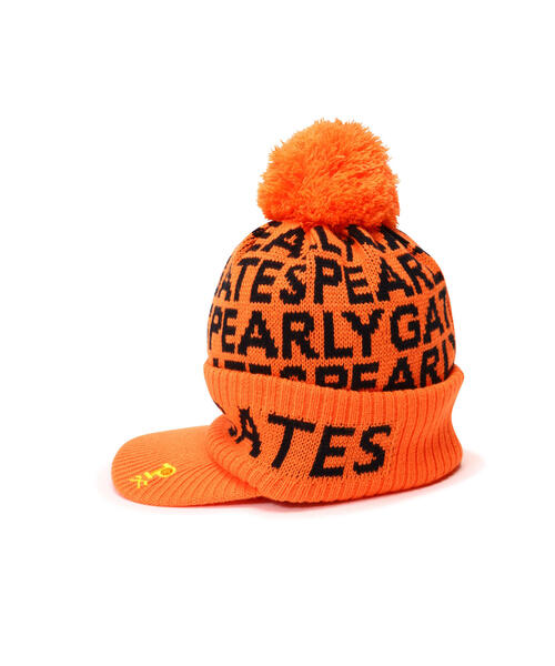 NIKO PEARLY GATESニット帽 PEARLY GATES ニット帽 ニットキャップ 「PEARLY GATES」ロゴ総