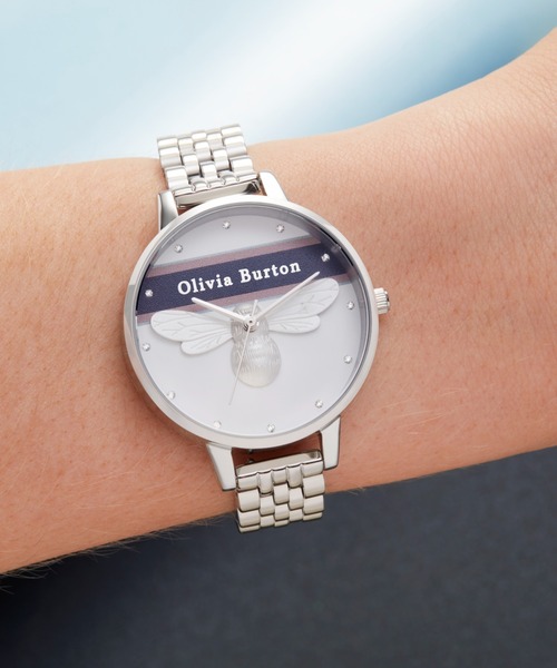 OLIVIA BURTON オリビアバートン OB16SP07 ブレス 腕時計 オリビア・バートン」より、クラシカルなブレスレットベルトの