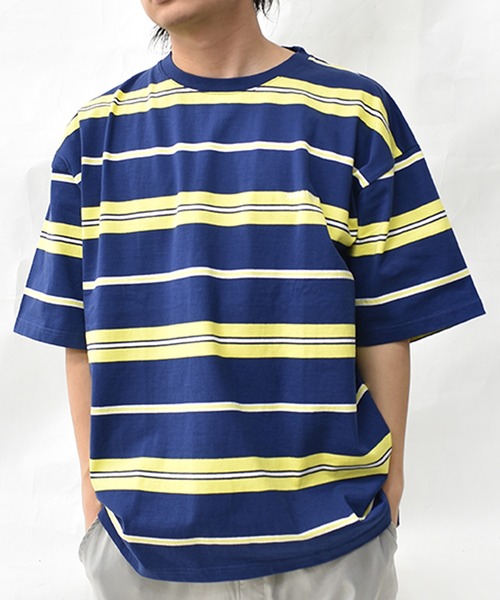 DOUBLE STEAL（ダブルスティール） tシャツ DSボーダー Tシャツ メンズ
