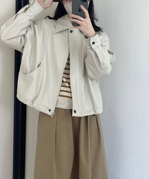 PINKO レディース ブルゾン grove ブルゾン アウター ダンボールジャージパイピングブルゾン