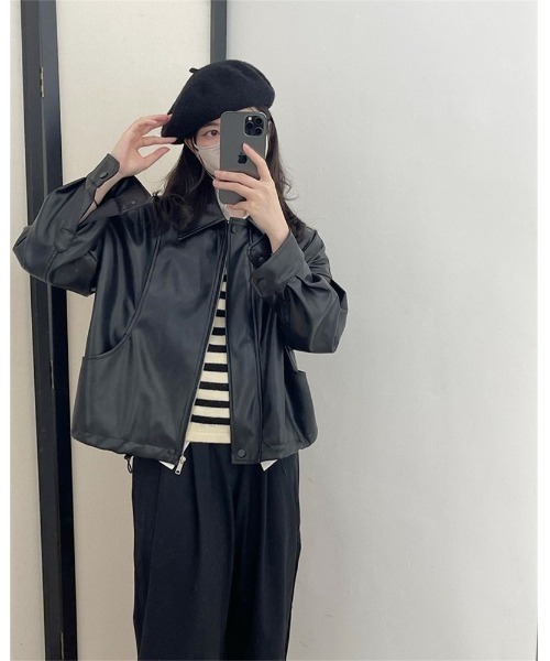 ブルゾン アウター PUブルゾン レディース : ZOZOTOWN Yahoo!店