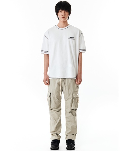 oy　2点おまとめ☆ OY tシャツ 「OY/オーワイ」 ROUND NECK ZIPPER LOGO/ネックZIP