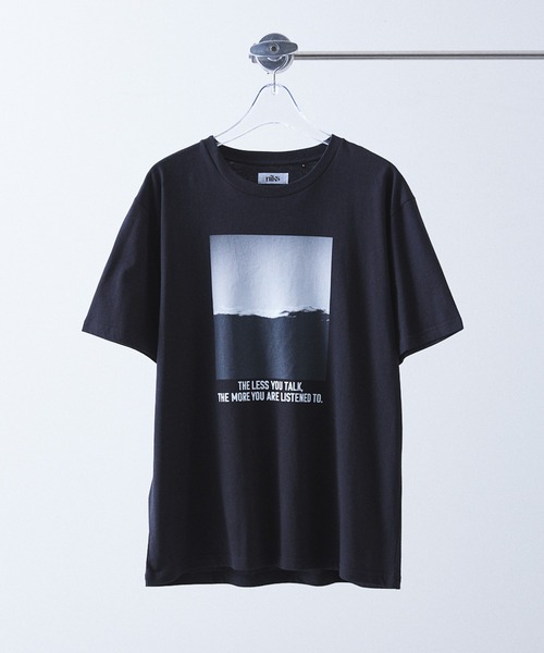 417 EDIFICE tシャツ 「ZOZO限定」 NIKSプリントTEE No.3 メンズ