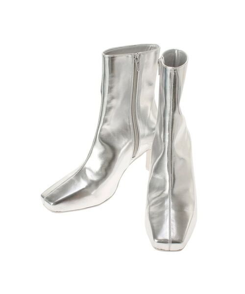 新品GYDAショートブーツ GYDA（ジェイダ） ブーツ 厚底 太ヒール バルキーショートブーツ