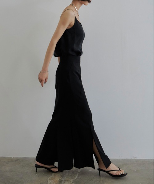 JOSE MOON スカート IRREGULAR SLIT SKIRT/イレギュラースリット