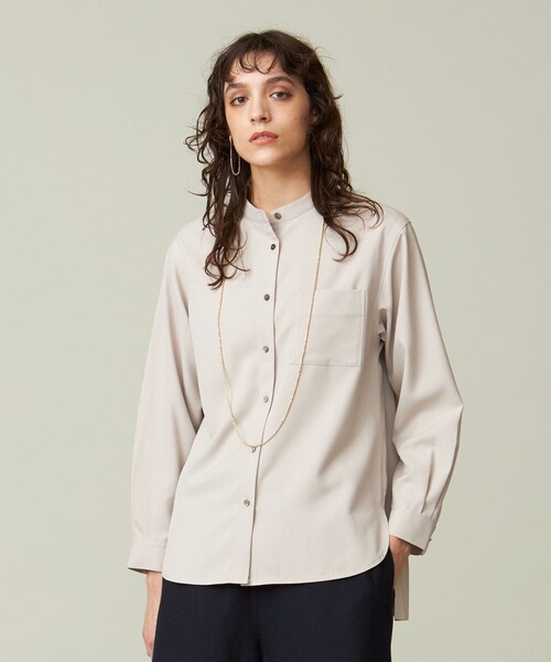 J.PRESS YORK STREET ブラウス シャツ 「WOMEN」バックプリーツ