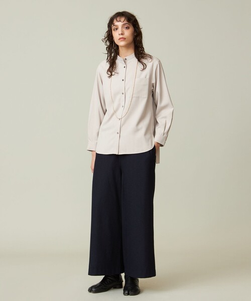 J.PRESS YORK STREET ブラウス シャツ 「WOMEN」バックプリーツ