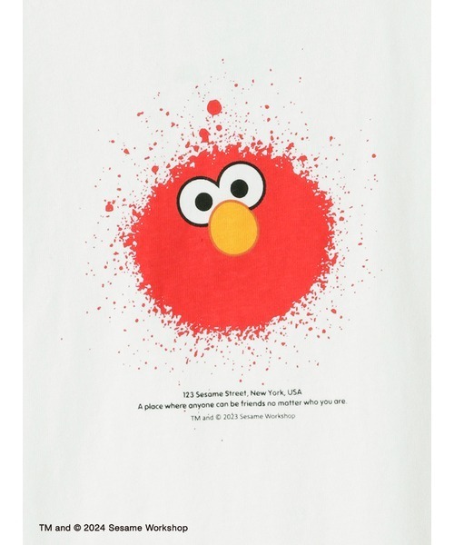 SESAME STREET（セサミストリート） tシャツ 「KIDS」 スプレーアートT