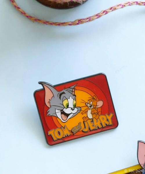 バッジ 「公式」TOM and JERRY ピンバッジ : ZOZOTOWN Yahoo!店