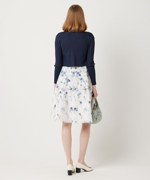 カーディガン AJISAI BOLERO ボレロ レディース TOCCA カーディガン EYELET AJISAI BOLERO ボレロ レディース