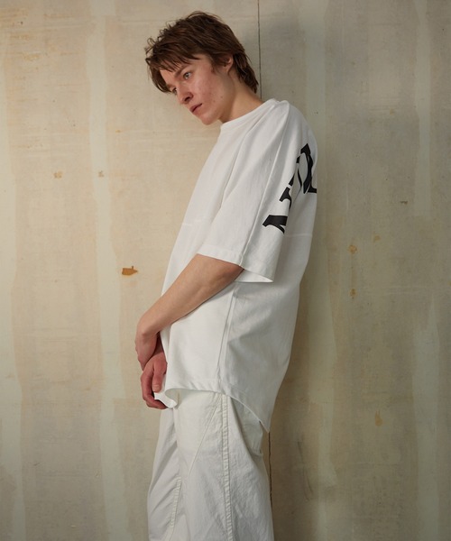 NUMBERNINE ナンバーナイン フットボールTシャツ カットソー M 宮下 NUMBERNINE ナンバーナイン フットボールTシャツ カットソー M 宮下
